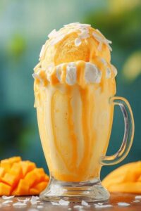 cool off this summer with a refreshing mango…